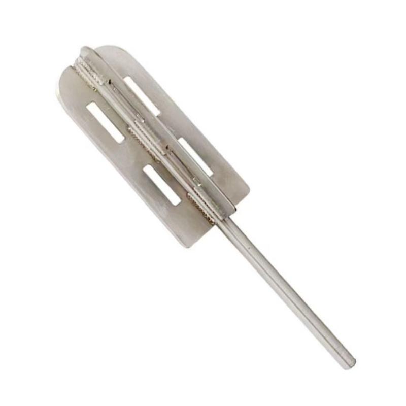 Stainless Steel Hog Scraper Drill Attachment Fast Pig Cattle Hair Remover for Home Slaughter Livestock Processing Use