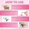 DIY Magnetic Suction False Eyelashes Makeup Cat Eye Fake Lashes Glue Free False Eyelashes  Cosplay
