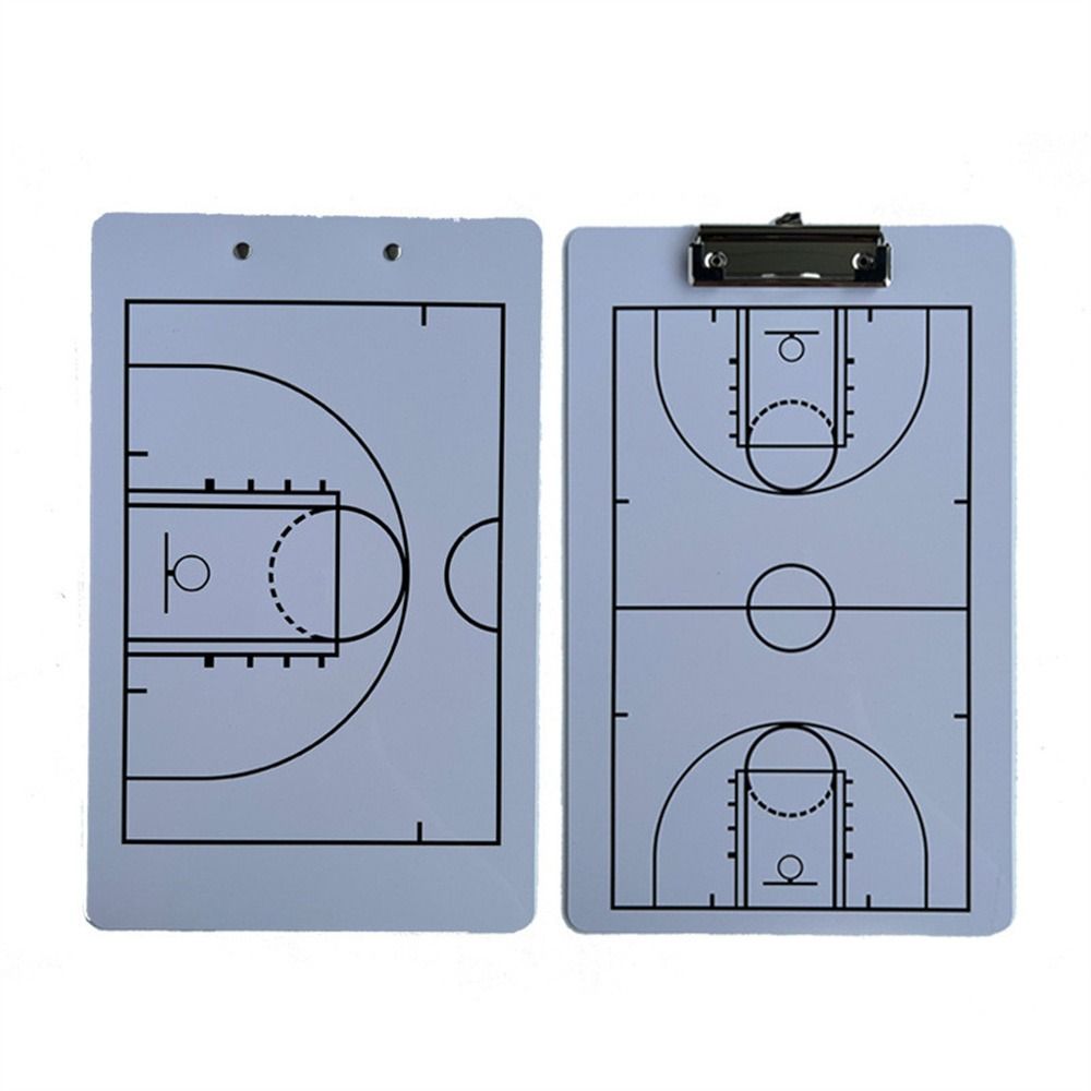 Practice Board Football Clipboard Double Sided Basketball Strategy Board  Training Aid