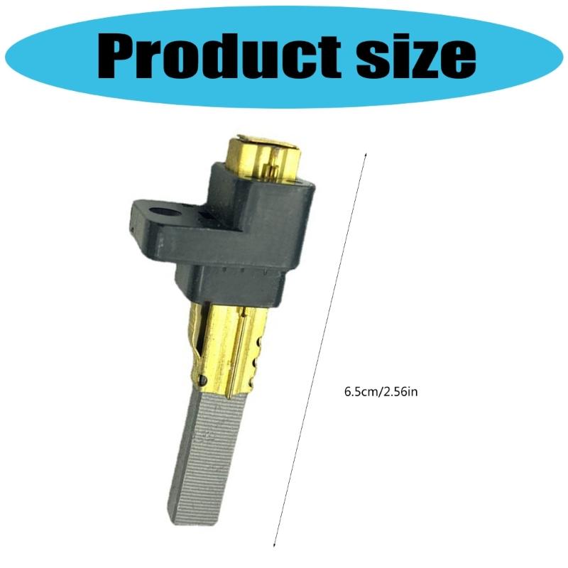 2Pieces Vacuum Carbon Brush Assembly Metal Frame Vacuum Cleaner Accessories Suitable for Efficient Cleaning Power