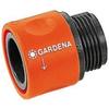 Raccords De Tuyau D'arrosage - GARDENA - Adaptateur Pour Machine À Laver - Facile À Utiliser - Noir Et Orange