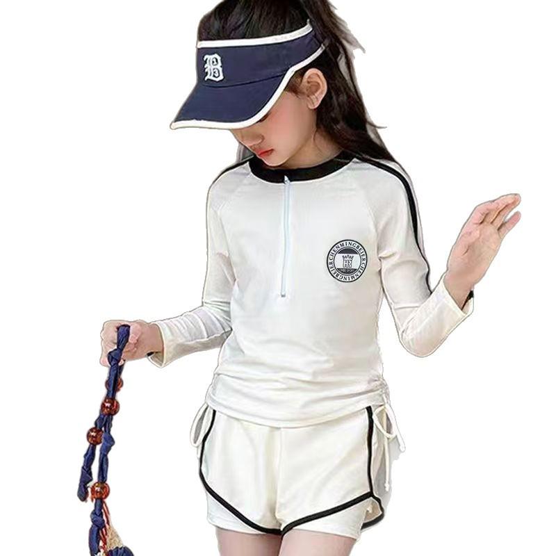 Zweiteiliger Trainingsbadeanzug für Mädchen für Teenager