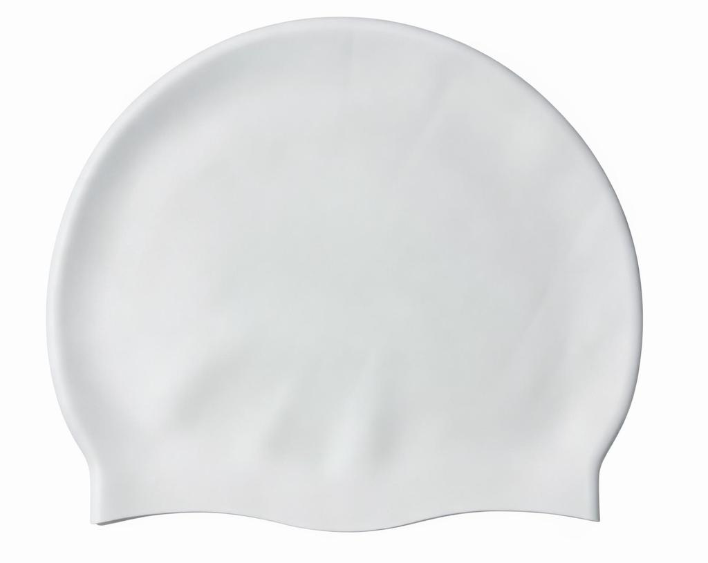 60g Unisex Silicone Swim Cap: Adult Fashion, Waterproof, Ear Protection, Pure Color