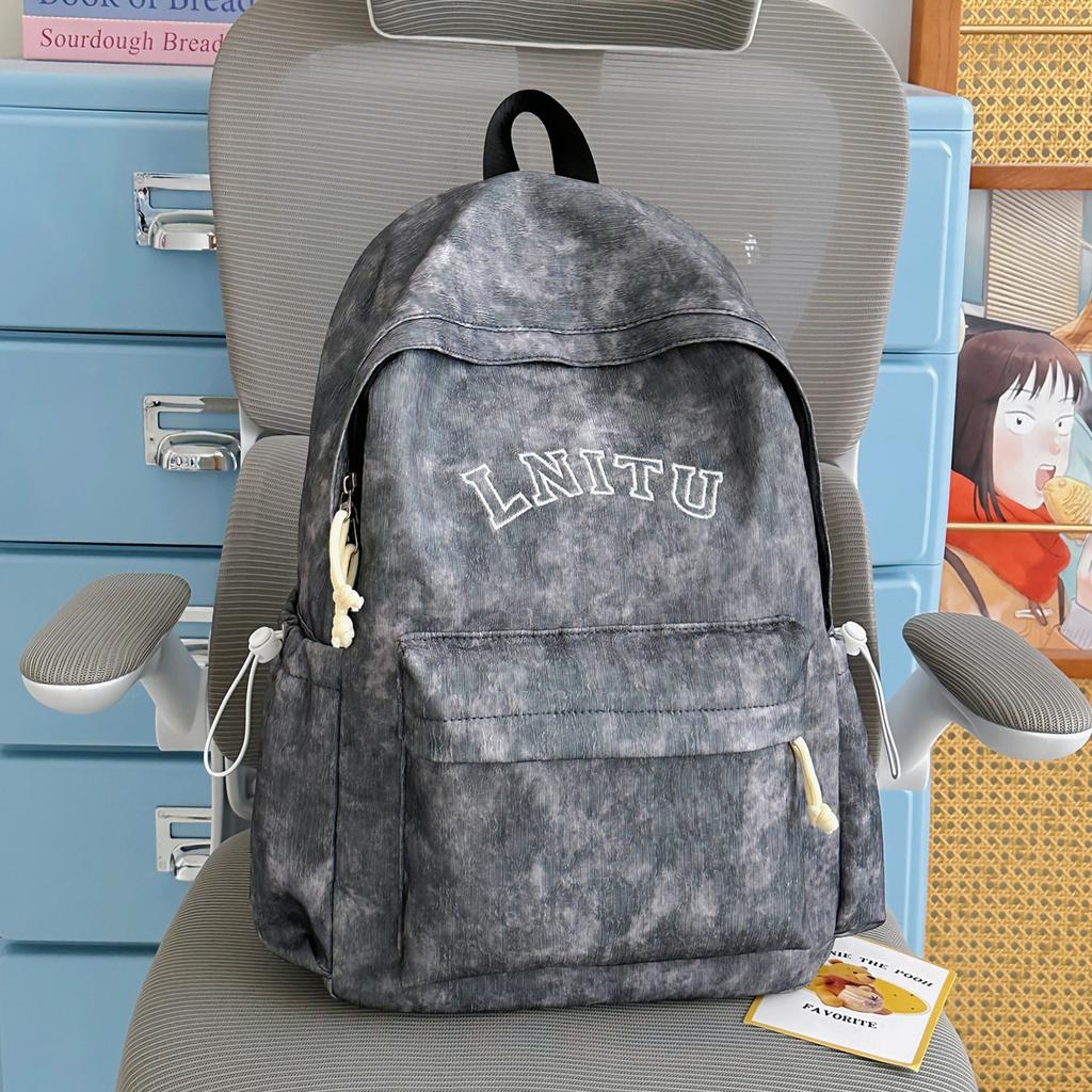Schoolbag Korean schoolbag Girls College students Junior high school students High school students Ultra light large capacity backpack High value