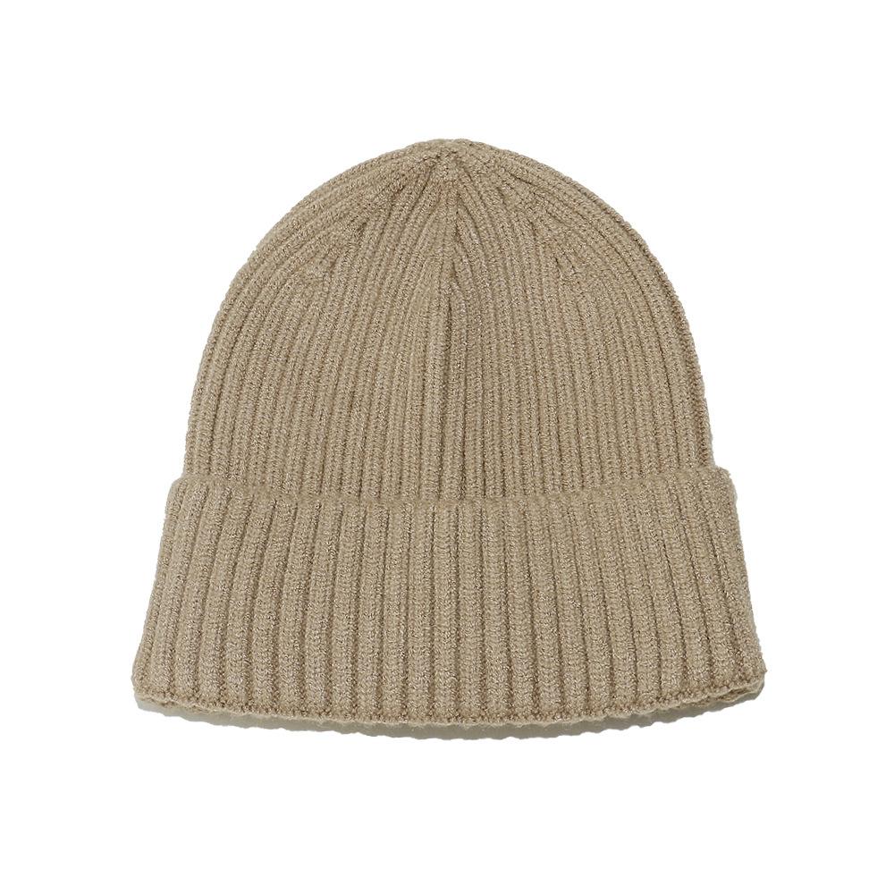 Autumn and Winter Knitted Hat Women's Korean Version of Versatile Solid Color Pointed Wool Hat Women's Outdoor Thickened Warm Cold Hat