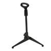 Adjustable Desktop Microphone Tripod Stand Holder Bracket Table Mic Holder with Mic Clip for Conference Live Broadcast
