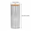 Transparent Makeup Cotton Swabs Holder PS Cosmetic Pads Container Cotton Rounds Holder  Bathroom