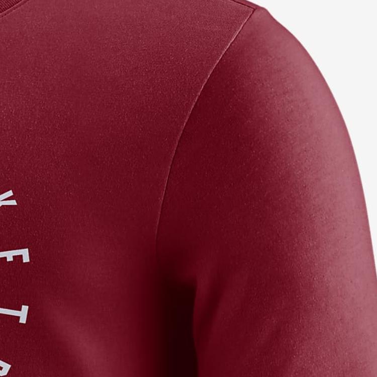 Nike Miami Heat FW24 Fashion Moisture-Wicking Short Sleeve T-Shirt Men Tops Resilient-Red HF1426-608