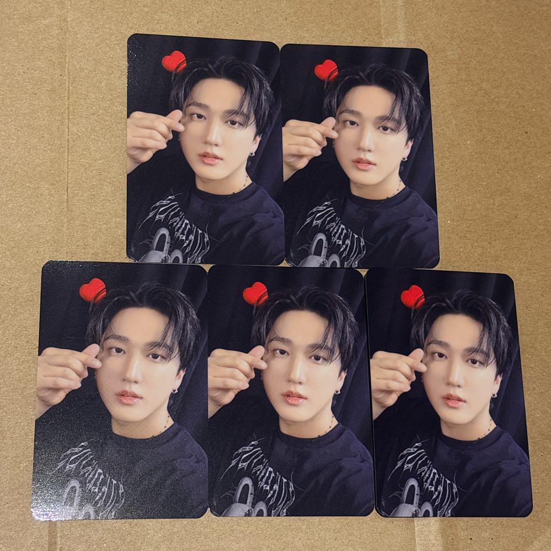 

[USED] Changbin Lucky Drop Trading Cards 5 Pop-Up Karma Stray Kids