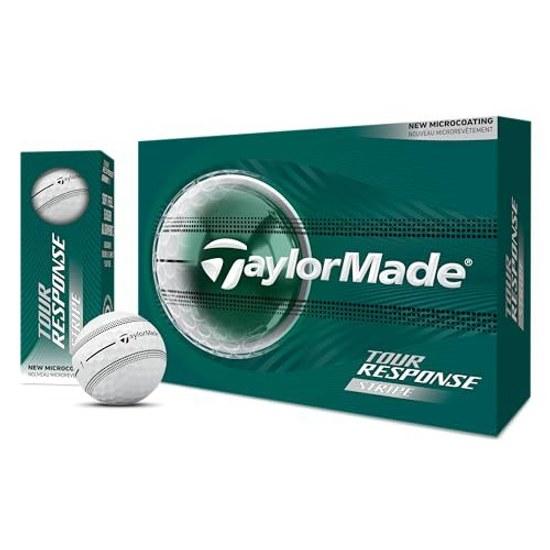 TAYLORMADE GOLF TM26 TourRespStripeMultiGLB dz Tour Response Stripe Ball 2026 Model