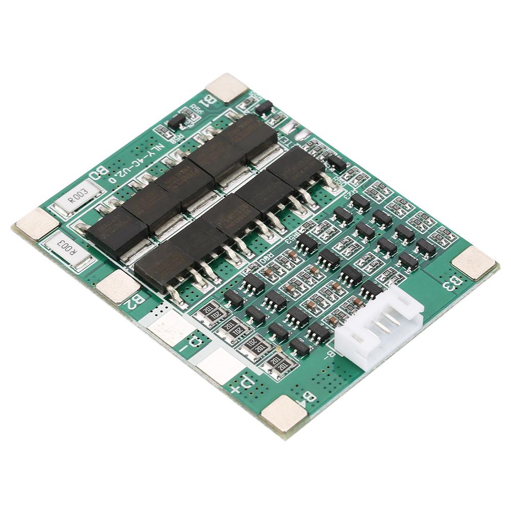 4S 50A Lithium Battery Protection Board 3.7V Li Ion Cell BMS PCB Board