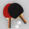 Raquettes de ping pong - Ping Pong - x2 - 2 balles - Housse de transport - Mixte
