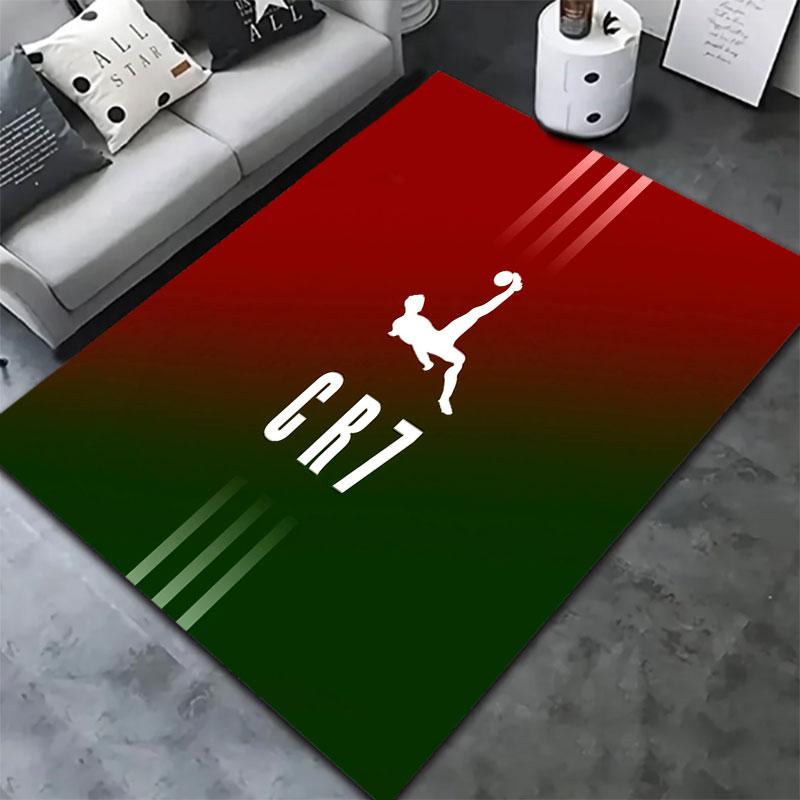 CR7 Cristiano Ronaldo Carpet Rug for Living Room Bedroom Home Sofa Decoration,Kids play Non-slip Floor Mat