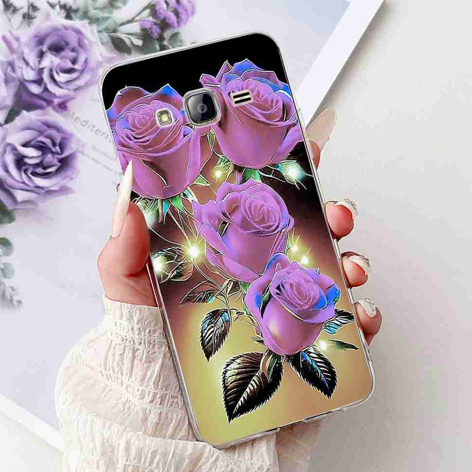 For Samsung Galaxy J5 Case Luxury Painted Cover Soft Slim Phone Case For Samsung J 5 J5 J500Y J500M 2015 Back Cover