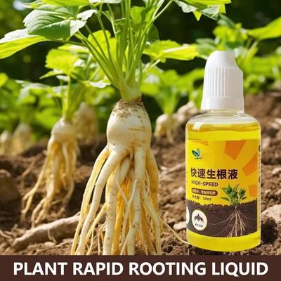 1Pc 50Ml Plant Fast Rooting Liquid Rapid Rooting Agent Liquid Fertilizer And Cutting Stimulator Root Enhancer