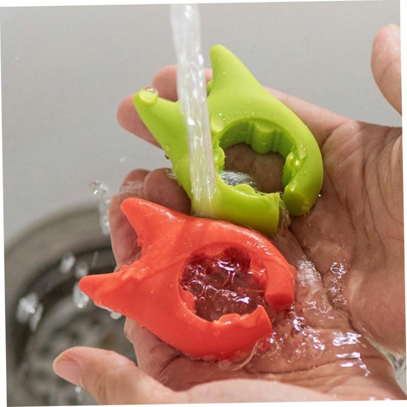 Repose-cuillère en silicone souple, Porte-spatule en forme de diable, Support de cuillère de cuisine réglable et antidérapant