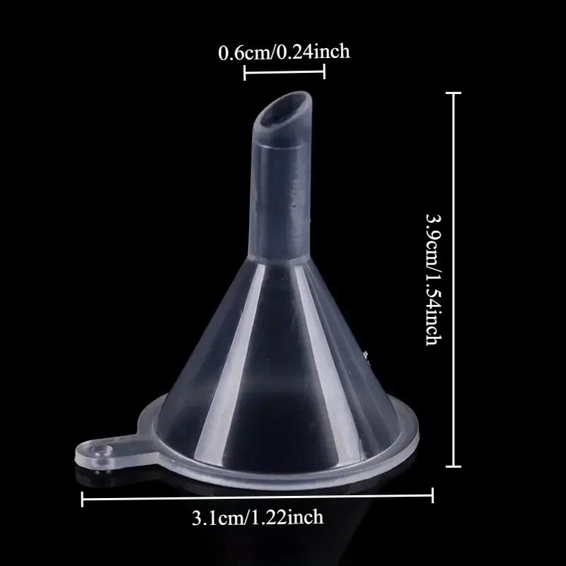 3/5PCS Petit Entonnoir en Plastique Entonnoir de Distribution de Parfum Entonnoir à Vaporisateur Distributeur Gadgets de Cuisine Domestique pour la Distribution de Liquide