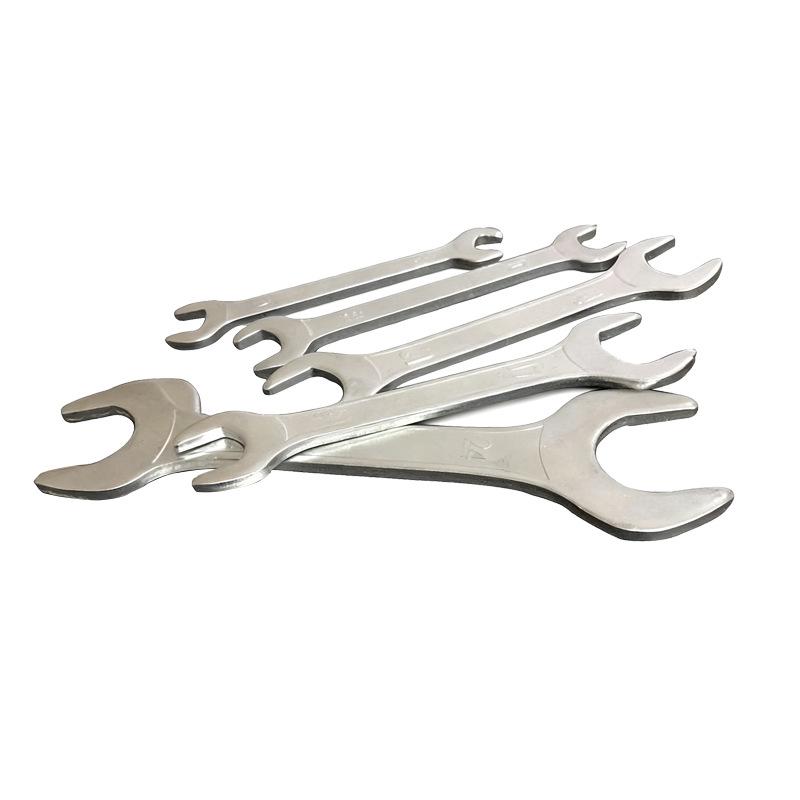 Galvanized Double-Ended Open-End Wrench for Bathroom Hardware