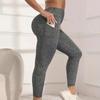 High Waist Butt-Lifting Yoga Pants Women With Side Pockets Quick-Dry Stretch Fitness Leggings Winter