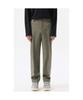 Keoseuuteommellou Khaki Tapered Fit Cotton Pants_Cwpas25111Khx
