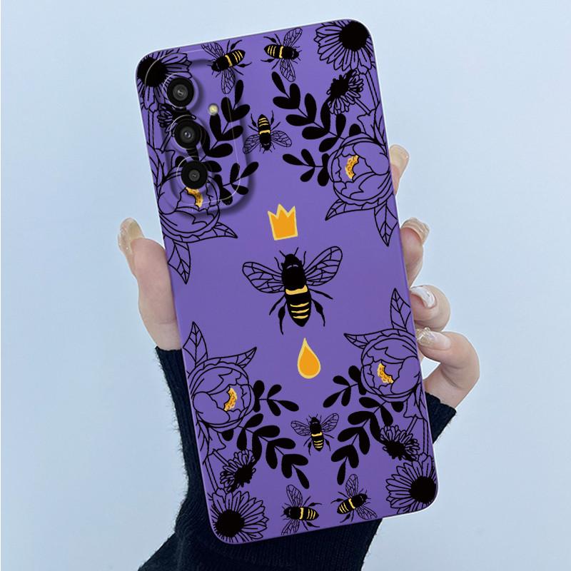 

Phone Case For Samsung Galaxy M13 M23 Buddy 2 M15 M35 M55 Case Lovely Cartoon Flower Matte Protective Soft Silicone Cover Bumper M23 (Buddy2)