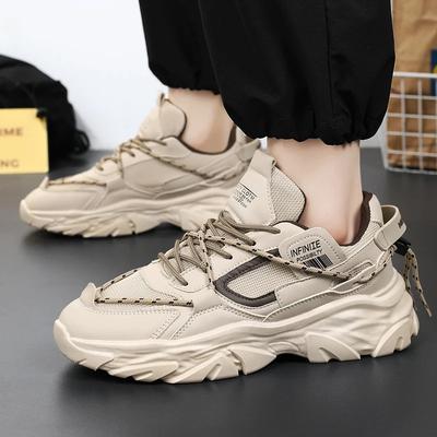 Zapatillas de Hombre Chunky Transpirables de Caña Baja Zapatos Deportivos Casuales 2024 Nuevos Cómodos para Caminar Correr Tenis para Hombre