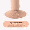 Retractable 4-in-1 Mini Capsule Makeup Brush for Powder, Eyeshadow, Blush & Contour