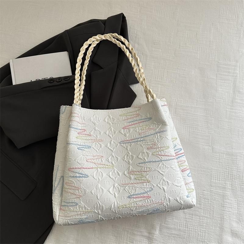 

Большая вместительная сумка-тоут двойного назначения, нишевый дизайн, модная и универсальная сумка через плечо, классная сумка-мессенджер