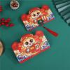 Paper Snake Year Folding Red Envelope Blessing Red Packet Cartoon Lucky Money Pockets  Celebration