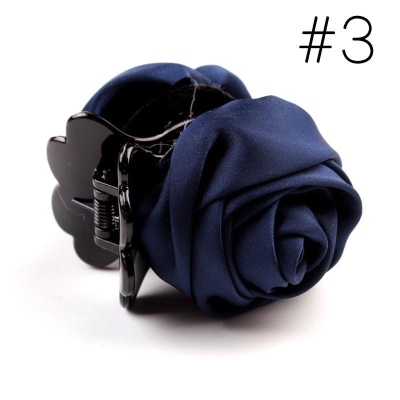 Šik Velké Ženy Dívka Ručně Vyráběná Květinová Sponka do Vlasů Spona do Vlasů Vlasová Spona Drápek