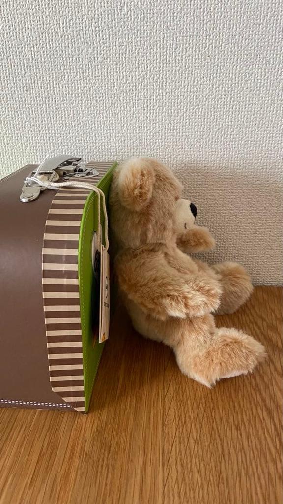 [USED] Steiff Teddy Bear with Suitcase