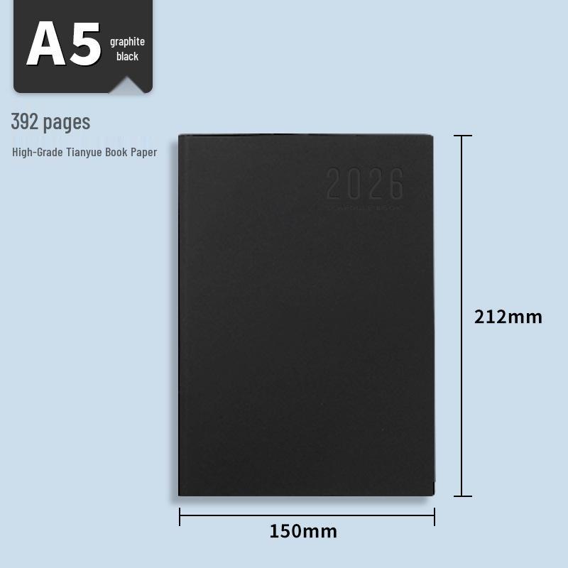 2026 Daily Planner & Business Notebook Set with Gift Box