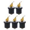 Multipurpose Compression Screw Tight Drain Plug Sealing Stoppers For Watercrafts Boat Yacht Maintenance 7/8Inch Diameter