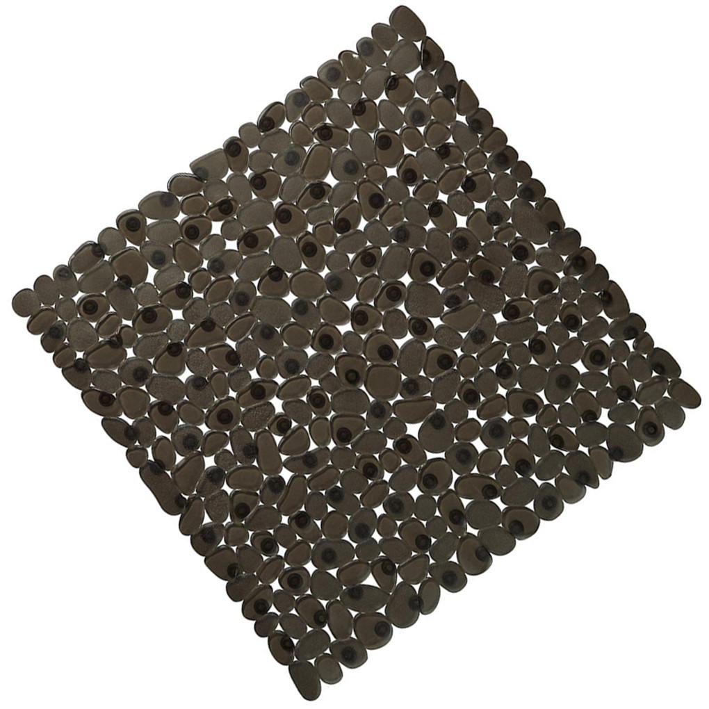 

Bathroom Floor Mat Pebble Design Non-slip Square Carpet Bathing Shower Bathtub PVC Pad