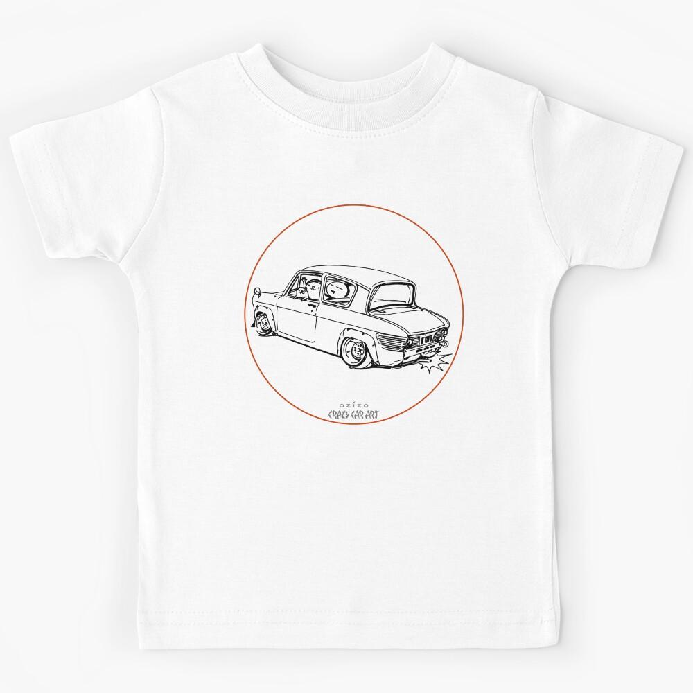 Crazy Car Art 0101 Kids T-Shirt 140