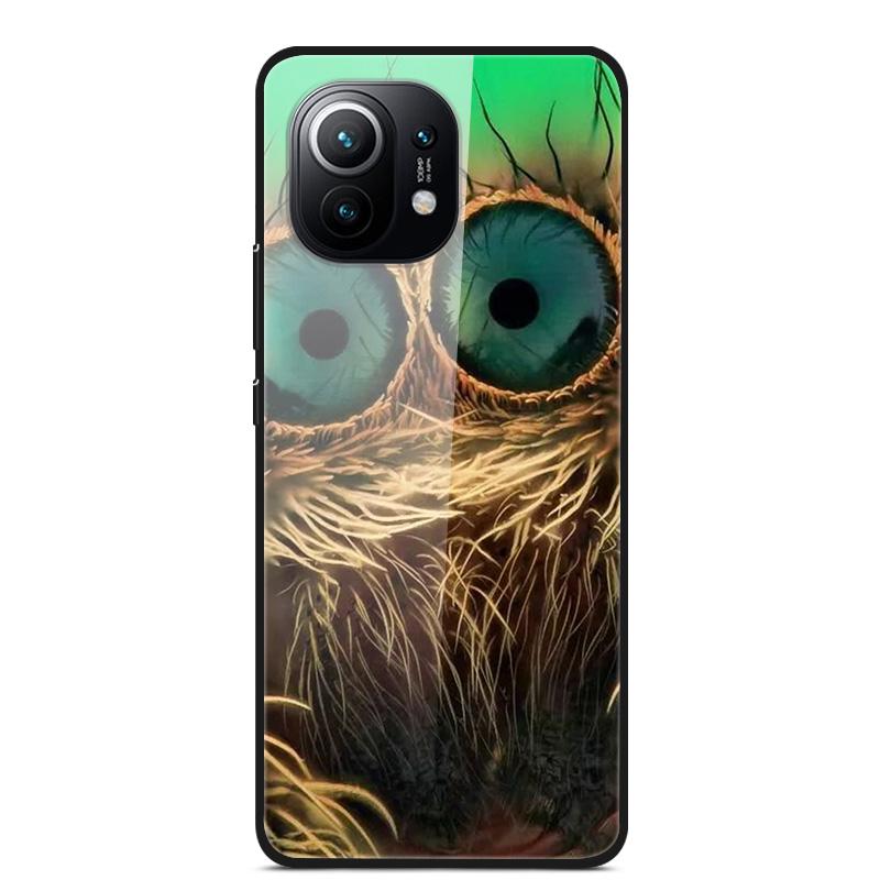 Luxury Cover Case for Xiaomi mi 11 Tempered Glass Cover for Xiaomi mi 11 Lite 5G NE Phone Case for Xiaomi Mi 11 mi11 Lite Coque