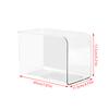 Portable Acrylic Book Stand Transparent Free Combination Bookshelf U-Shaped Book Folder Desk Storage Rack Home Office