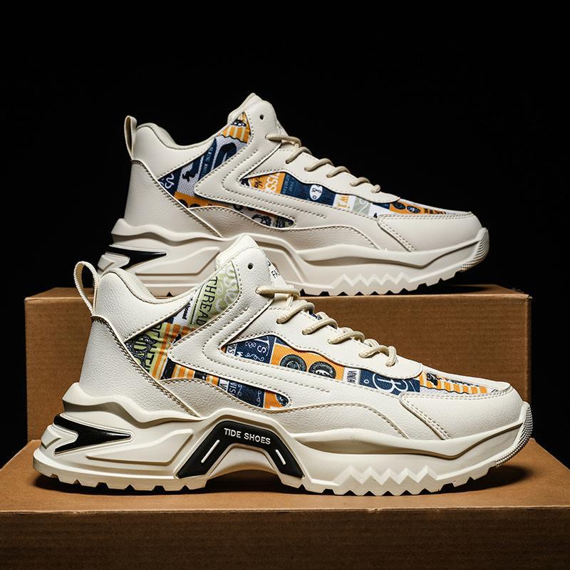 

модная обувь на толстой подошве, холодная липкая обувь! Полно товаров! Главная акционная скидка! 44 бежевый