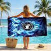 Toalla de Playa de Fútbol Derby County Suave Microfibra Toalla de Verano Secado Rápido Absorbente para Playa Piscina Viaje