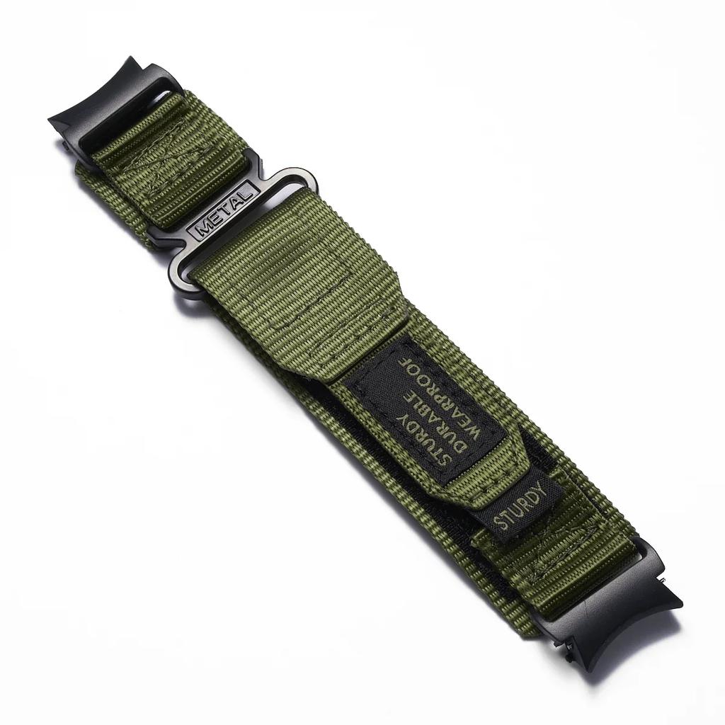 Nylonowy pasek do Samsung Galaxy Watch 7 6 5 4 40mm 44mm Bransoletka bez przerw 6Classic 43mm 47mm 42/46mm Paski Watch 5Pro 45mm