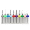 10PCS Carbide PCB Drill Bit Kit For Precision Metal & Circuit Board Work Power Tool Accessories