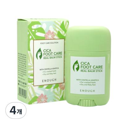 Enough Cica Foot Care Real Balm Stick, 4 Pieces