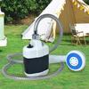 Portable Electric Outdoor Camp Shower Pump Rechargeable Spray Camp Shower Head Outdoor Shower Head Sprayer for Hiking Travel