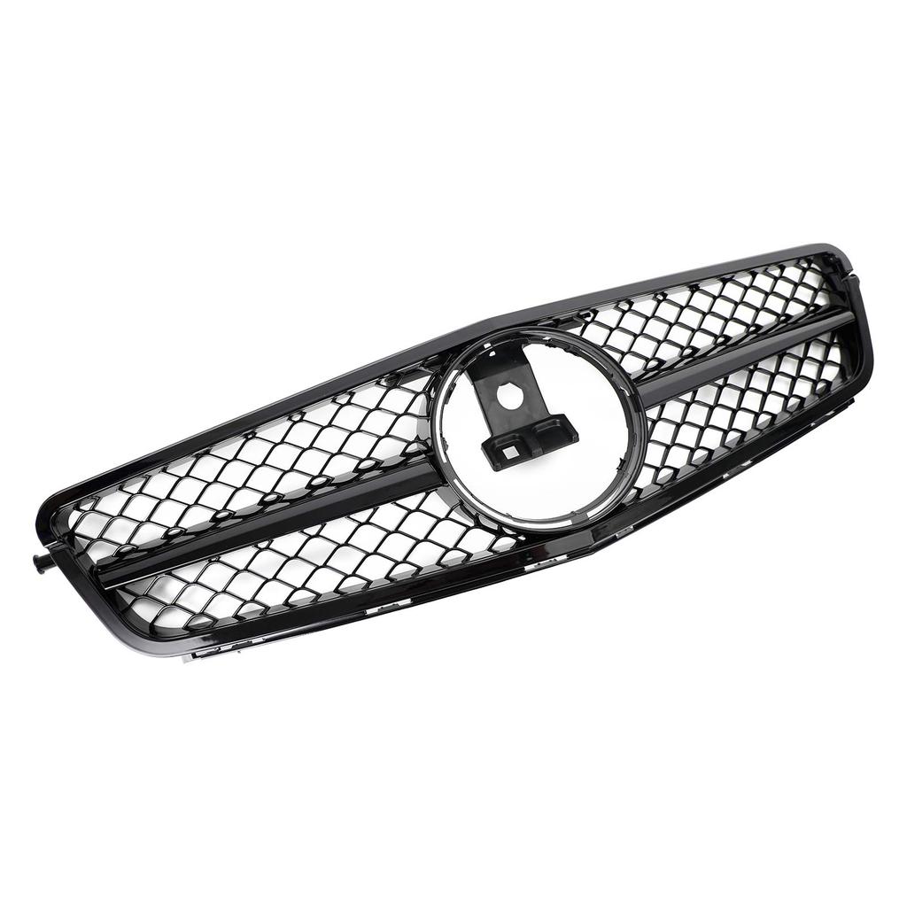 Front Bumper Grille Grill Fit C-Class Benz W204 C300 C350 2008-2014