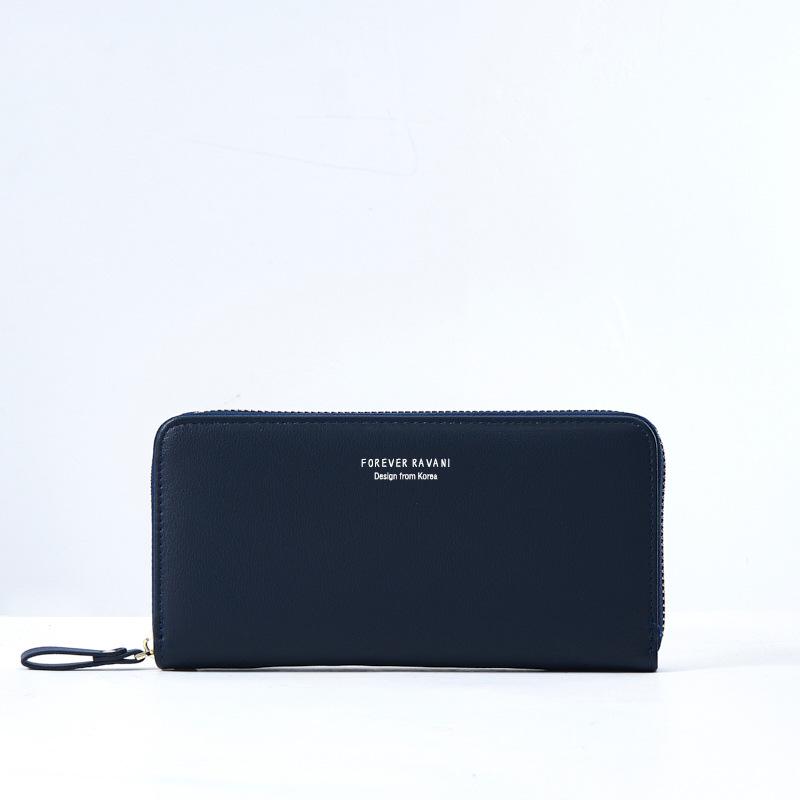 Ladies' Long Solid Color Wallet & Coin Purse - Summer 2023 Edition