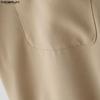INCERUN Men Short Sleeve Zip-up Jumpsuits Casual Long Cargo Rompers Overalls