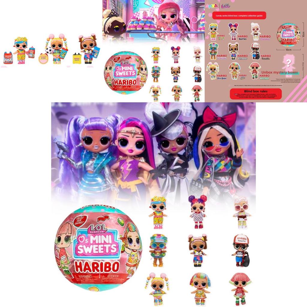 Lol Surprise Girl Toys Blind Box With Sweet Candy Themed Dolls For Kids