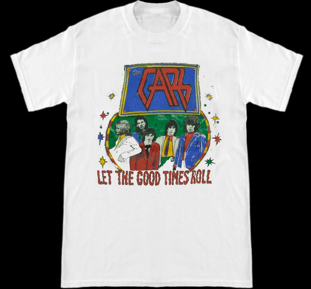 BAND The Cars Rock N  Roll Tour Collection T Shirt S-5XL HE302 Unisex T-Shirt XXXL