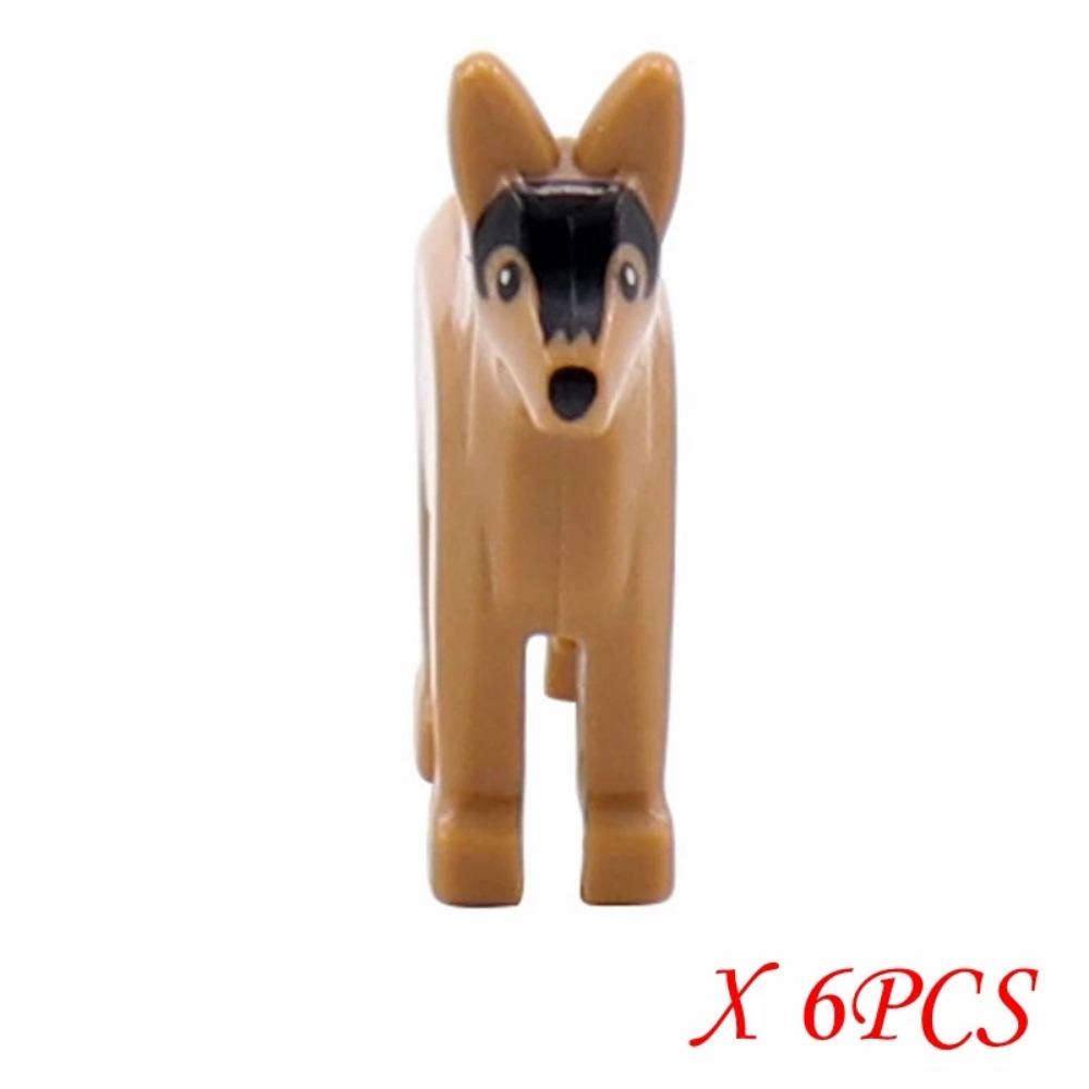 Låsbar Militær MOC Våpenveske Våpen Hunder Fallskjerm Byggeklosser Leker For Barn med Militære Låsbare SWAT Leker