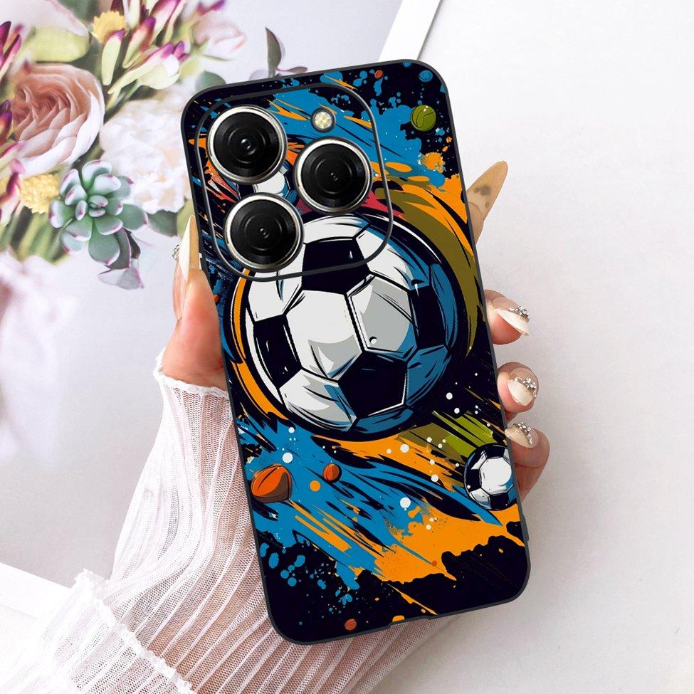 Case For Tecno Spark 20 Pro Cover KJ6 Cute Cat Fashion Butterfly Painted Casing For Techno Spark 20 Pro Bumper